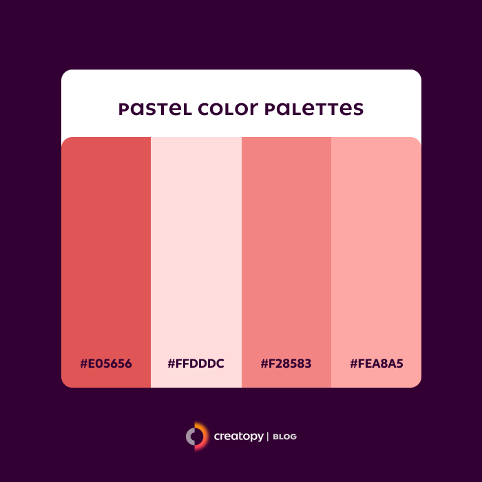 apoyo Estructuralmente A la verdad colores pasteles cmyk Cinemática