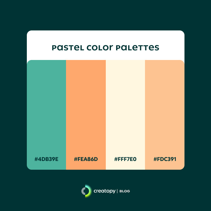 pastel colors certificate size
