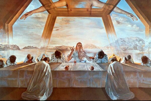 The Sacrament of the Last Supper golden ratio