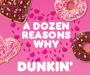 Dunkin Valentines Day Ad