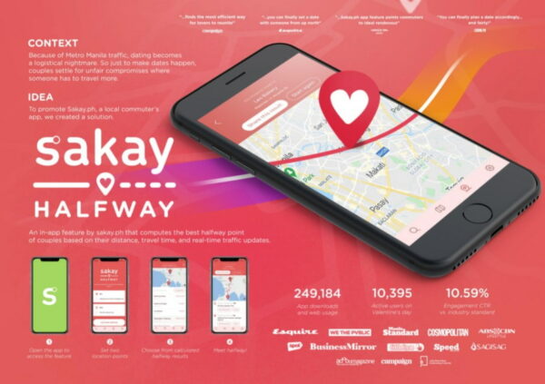 sakay valentine's day campaign