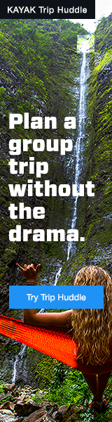 advertisements for travel kayak group trip ad