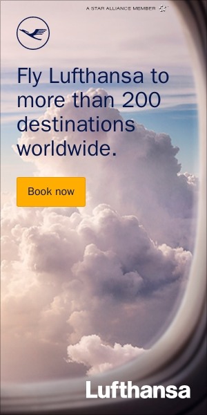 advertisements for travel lufthansa display ad