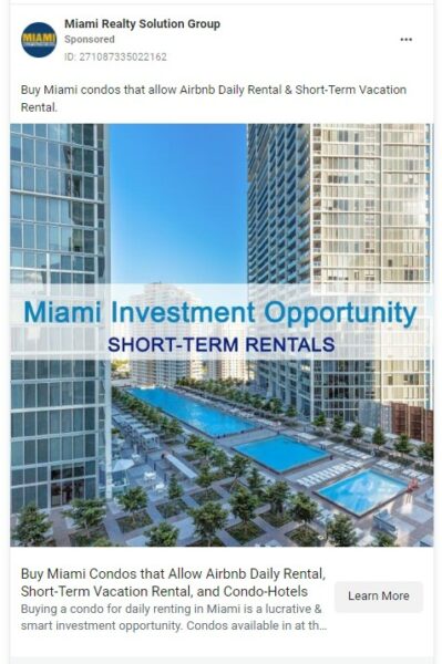 miami realty real estate ad