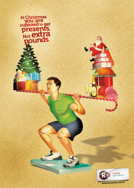 Fitness Christmas ad