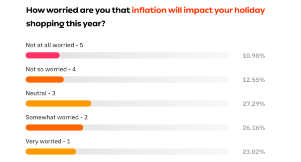 Worry Inflation Holiday Shopping