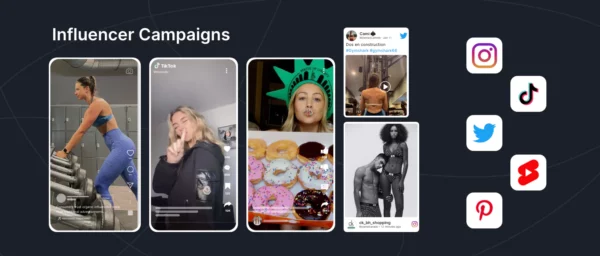 Influencer Marketing example