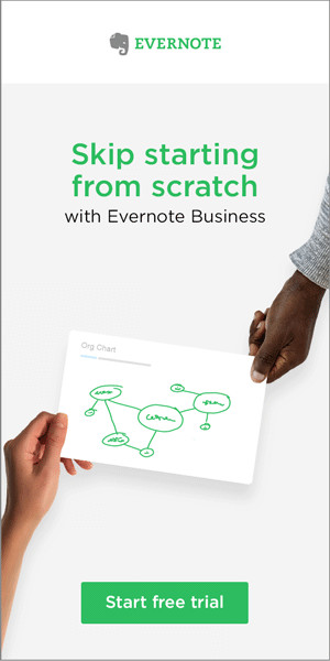 evernote ad example