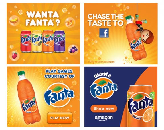 fanta font ad example