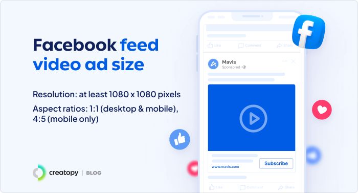 Facebook Feed Video Ad