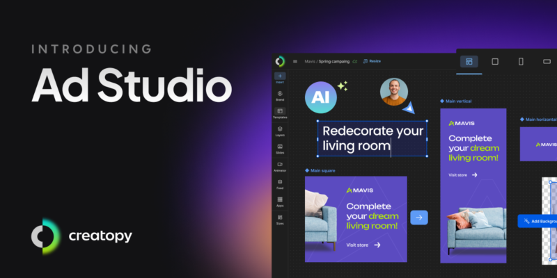 Ad Creation Meets Ai Creatopy Ad Studio