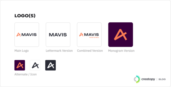 Brand kit logos