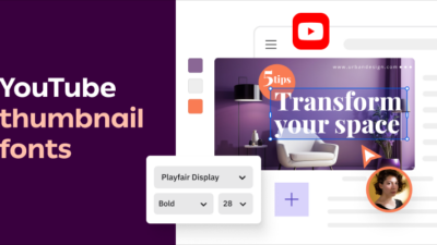 fonts for youtube