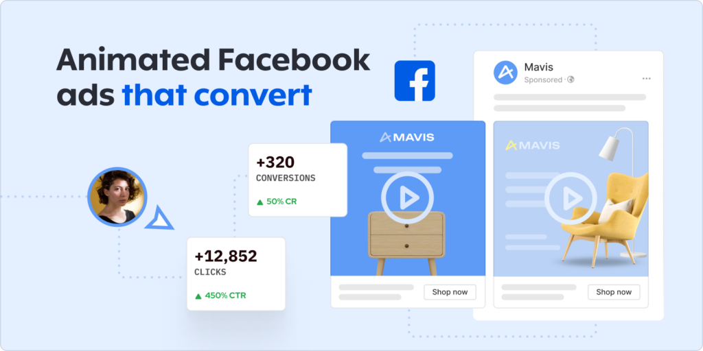 Animated Facebook Ads That Convert Light 1