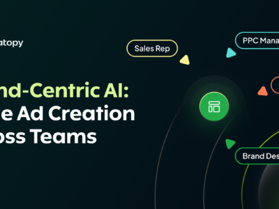 Brand Centric AI  Scale Ad Creation Across Teams Green