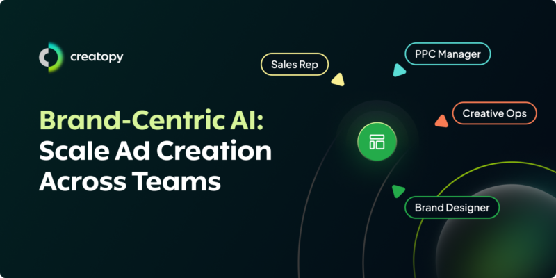 Brand Centric AI  Scale Ad Creation Across Teams Green