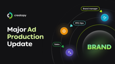Creatopys Major Ad Production Update