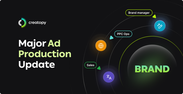 Creatopys Major Ad Production Update