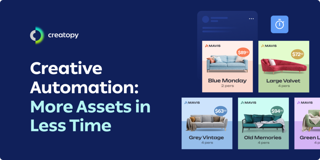 A featured image for an article about scaling creative assets using creative automation