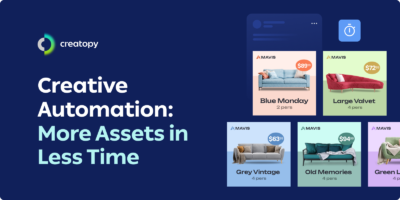 A featured image for an article about scaling creative assets using creative automation