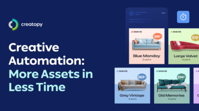 A featured image for an article about scaling creative assets using creative automation