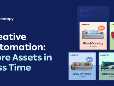 A featured image for an article about scaling creative assets using creative automation