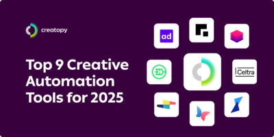 A featured image for an article about the top 9 creative automation tools for 2025