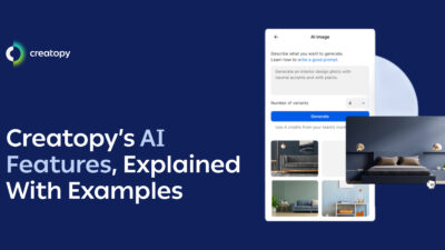 featured image for creatopy's ai features article