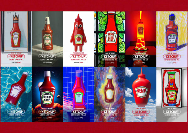 Heinz AI advertising example