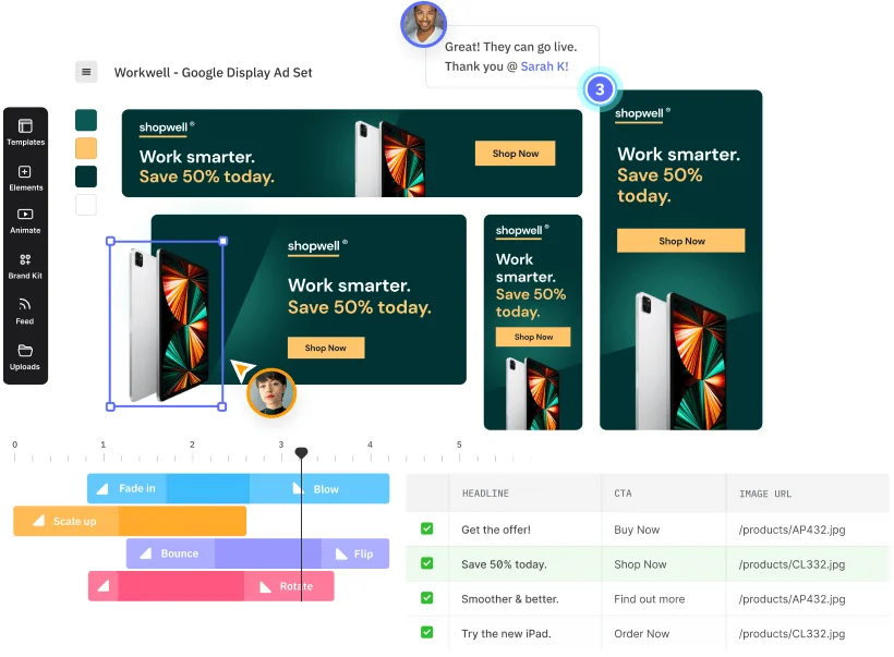 brand usage guidelines for third-party display ads